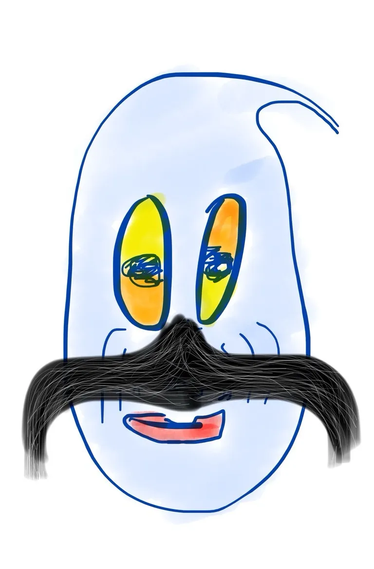 Doodles item Faces image Casper Mustache