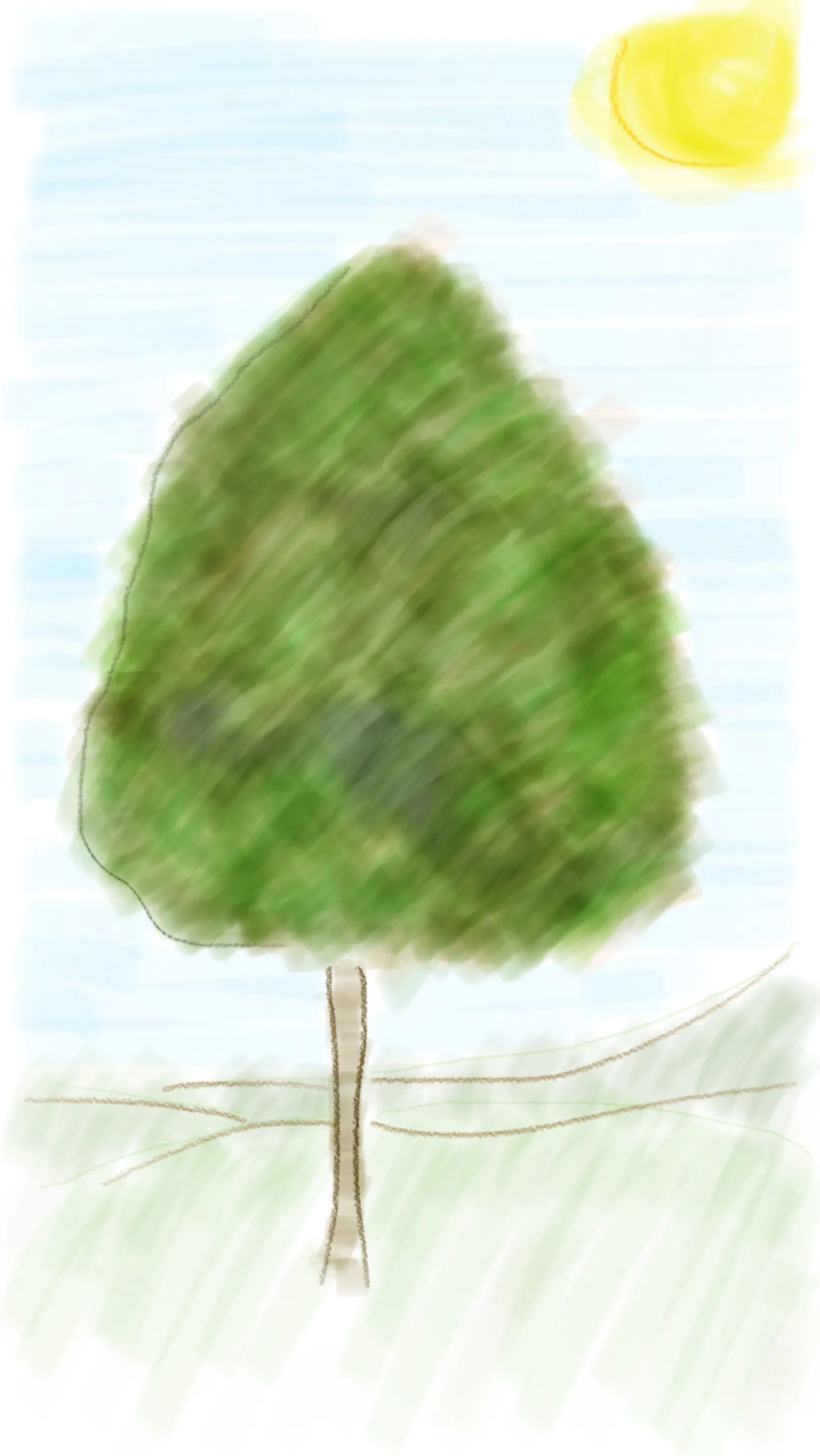 Doodles item Outdoors image Tree With Active Leaves